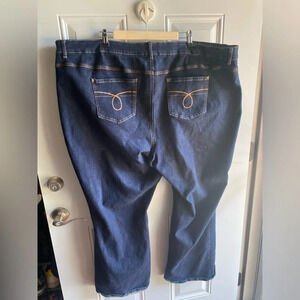 Eat 1946 Denim Jeans Size 32W Bootcut Dark Denim Classic Stretch Americana